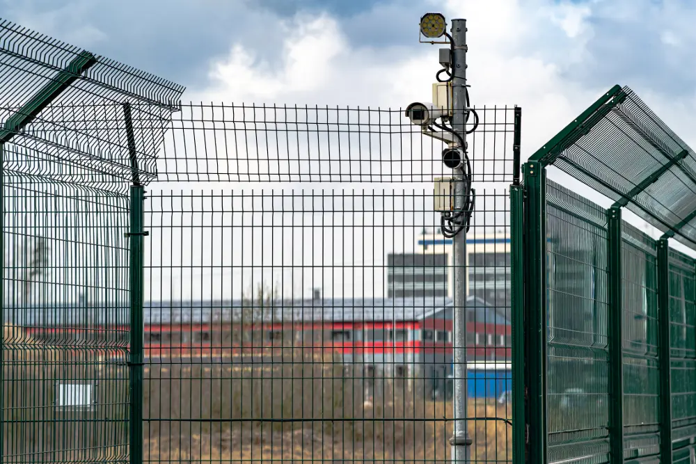 Perimeter cctv Fence